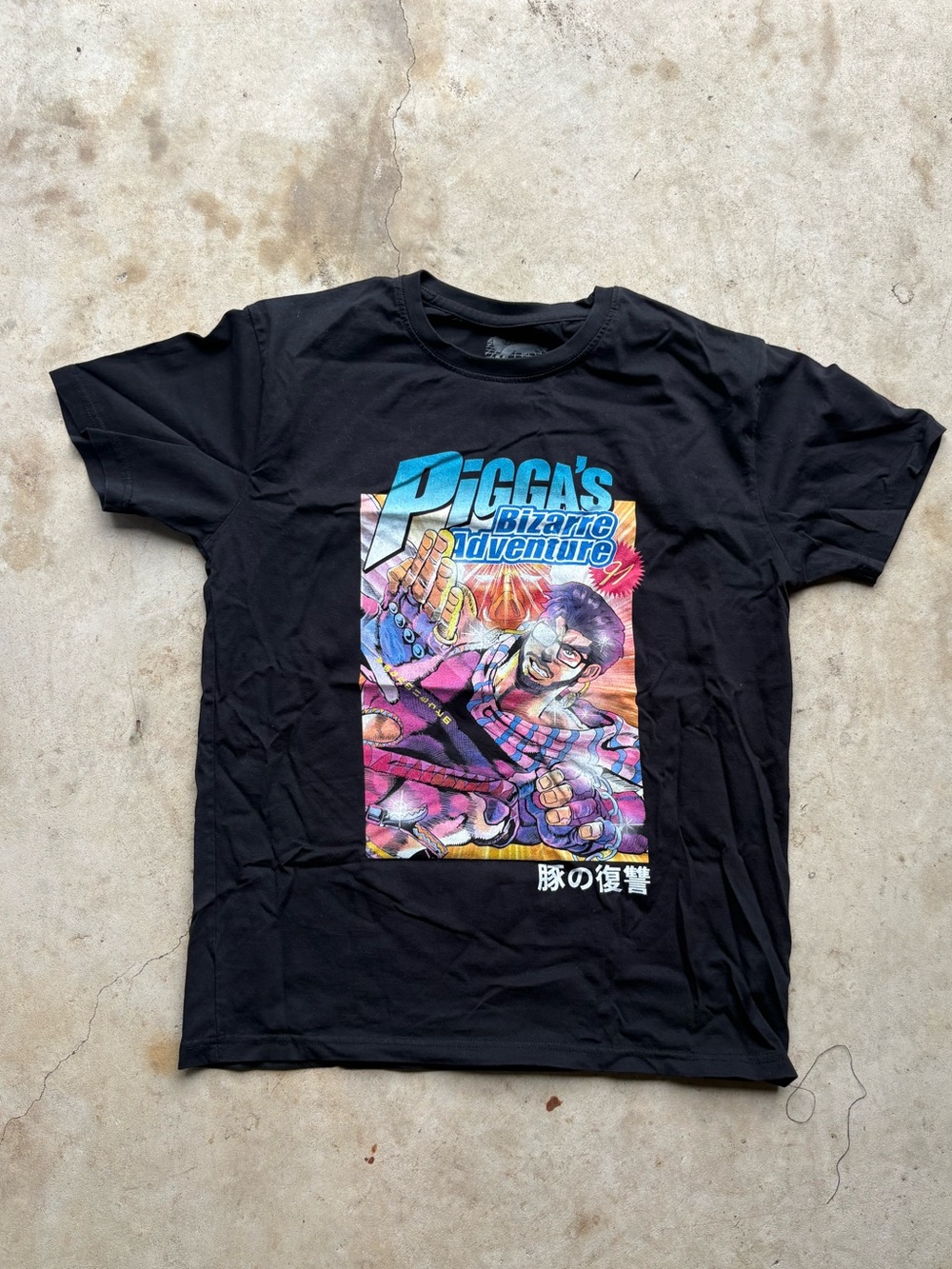 Red Wolf JoJo's Bizarre Adventure Pigga’s t-shirt